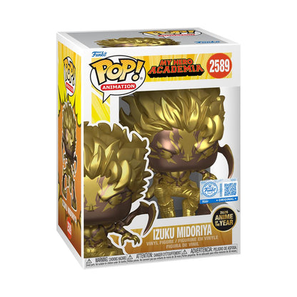 Funko Pop! Izuku Midoriya (Gold) with Pop! Protector