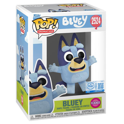 Funko Pop! Bluey Jumping (Flocked)