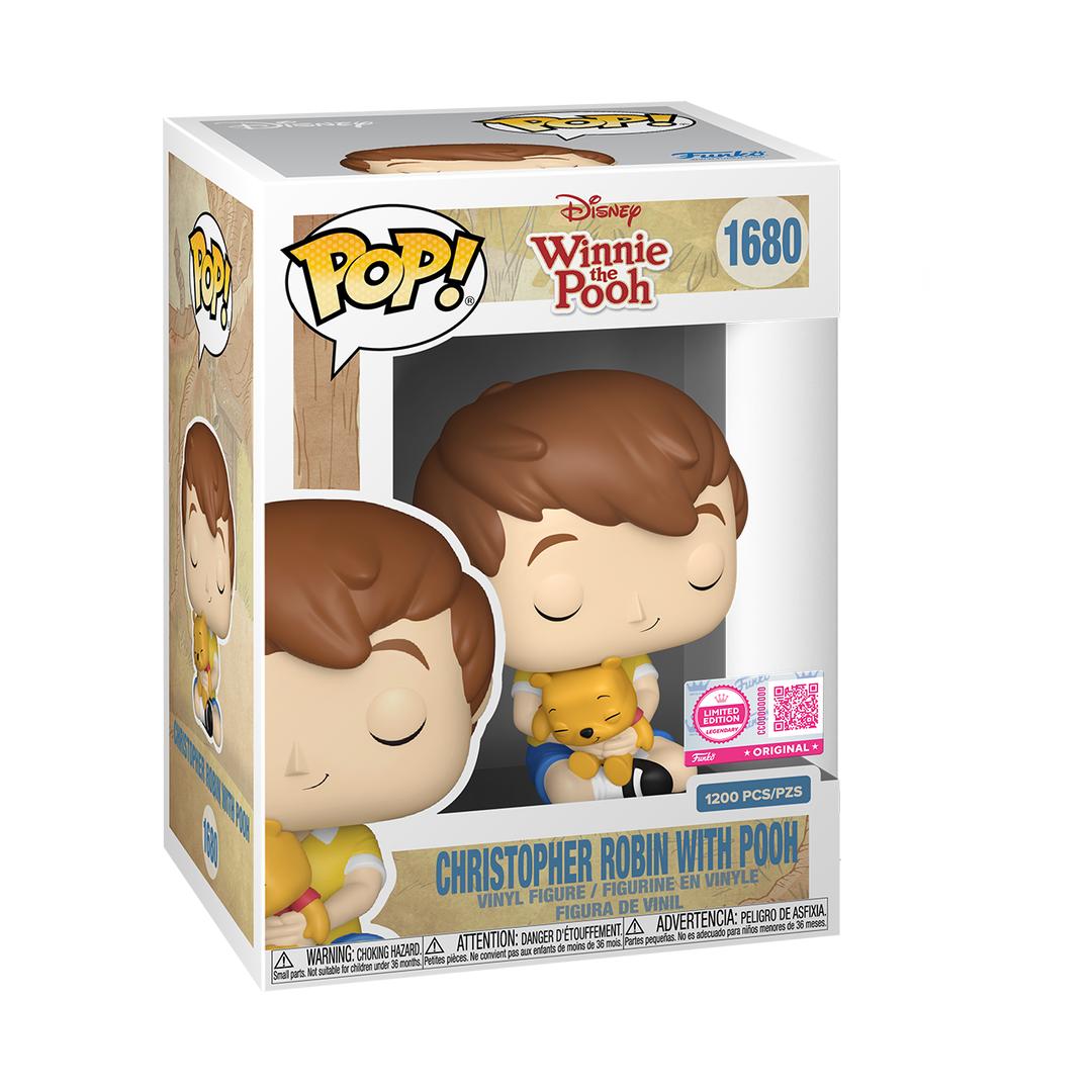 Funko Pop! Christopher Robin with Pooh with Pop! Protector