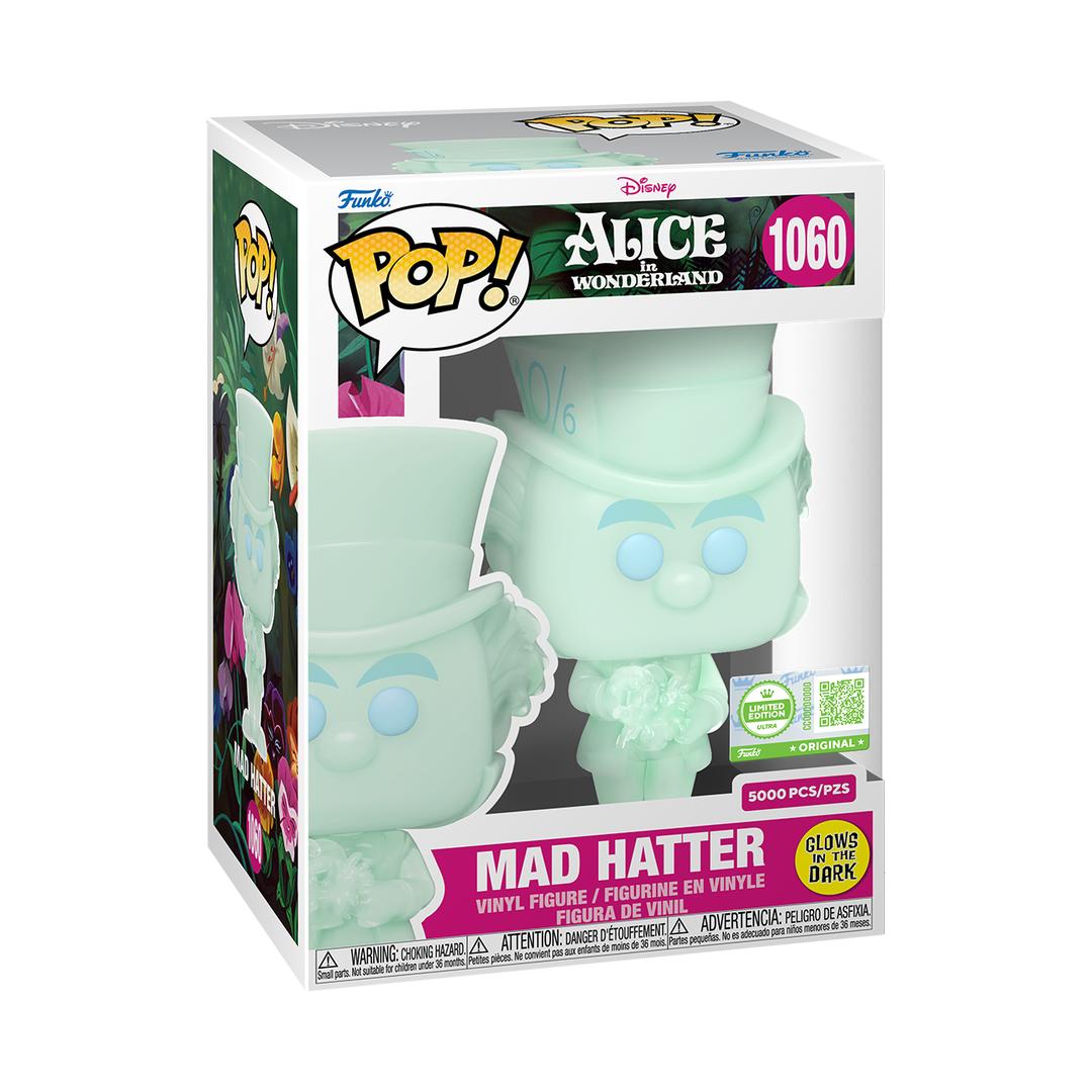 Funko Pop! Mad Hatter (Glow) with Pop! Protector
