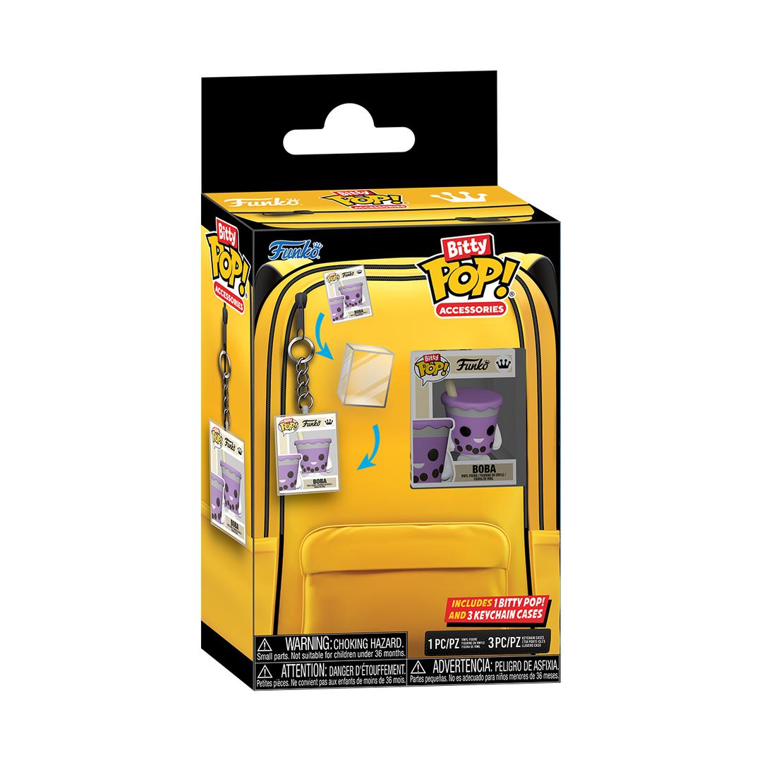 Funko Bitty Pop! Accessories Keychain Cases 4-Pack