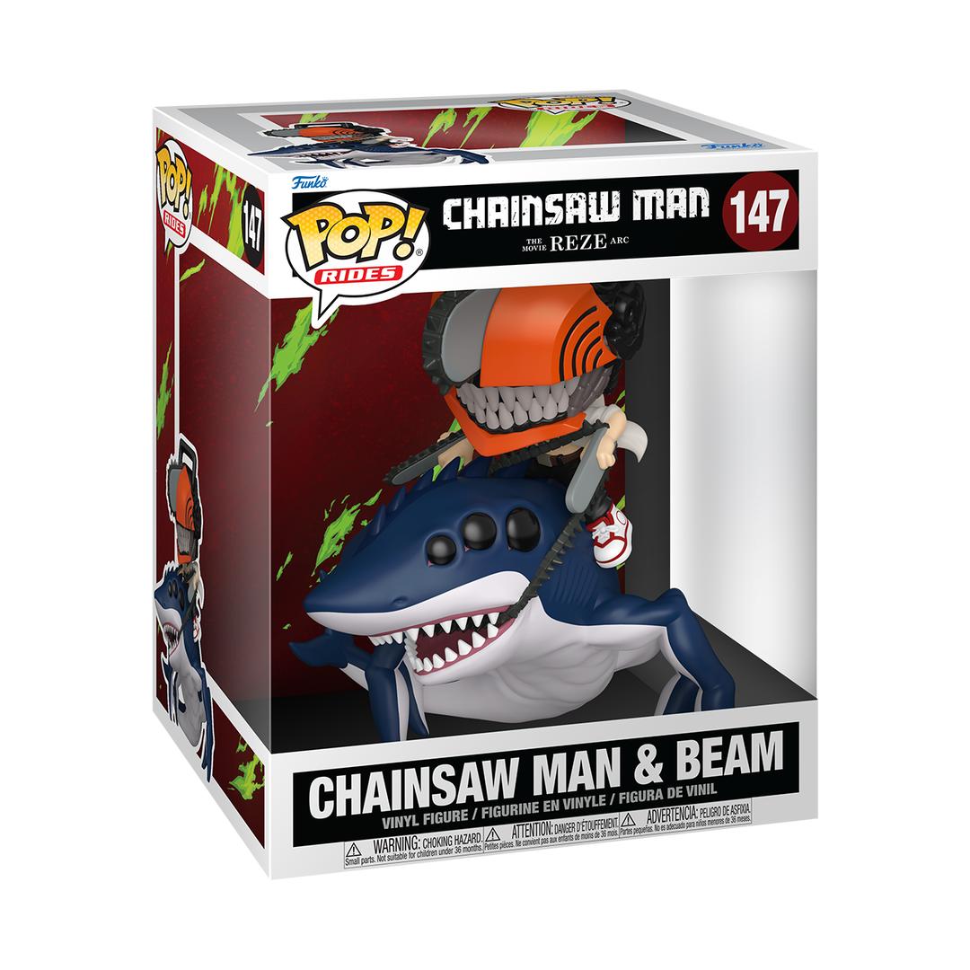 Funko Pop! Ride Deluxe Chainsaw Man & Beam
