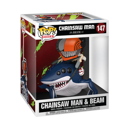 Funko Pop! Ride Deluxe Chainsaw Man & Beam