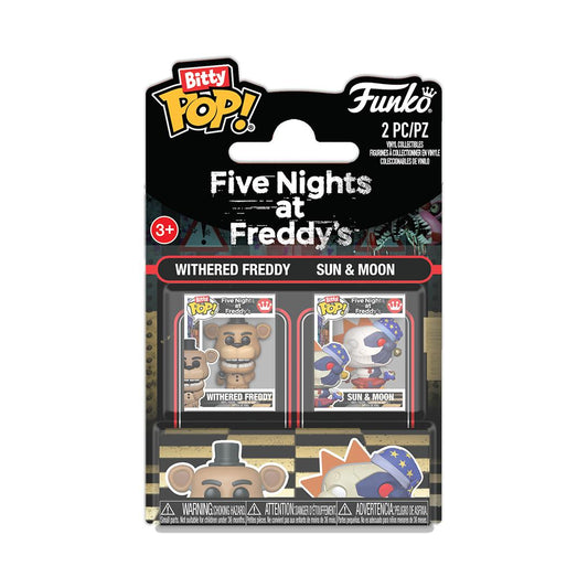 Funko Bitty Pop! Freddy and Sun & Moon 2-Pack
