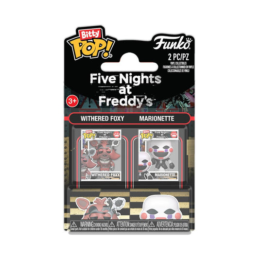 Funko Bitty Pop! Withered Foxy & Marionette 2-Pack