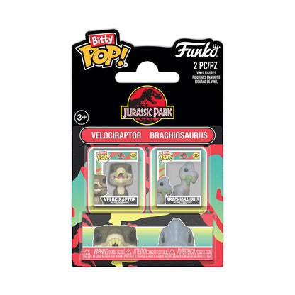 Funko Bitty Pop! Velociraptor & Brachiosaurus 2-Pack