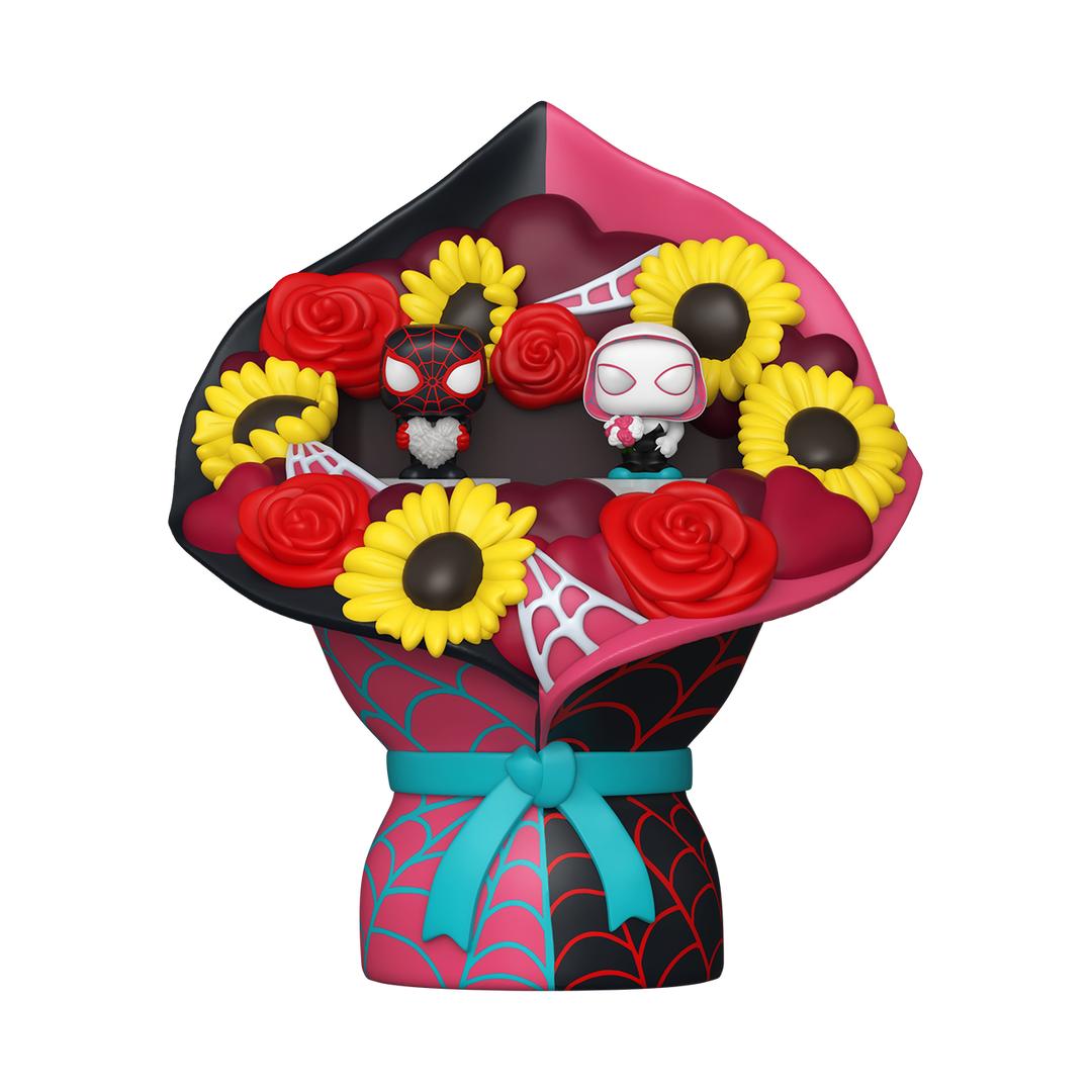 Funko Bitty Pop! Bouquet Mile Morales & Ghost Spider (Valentine)