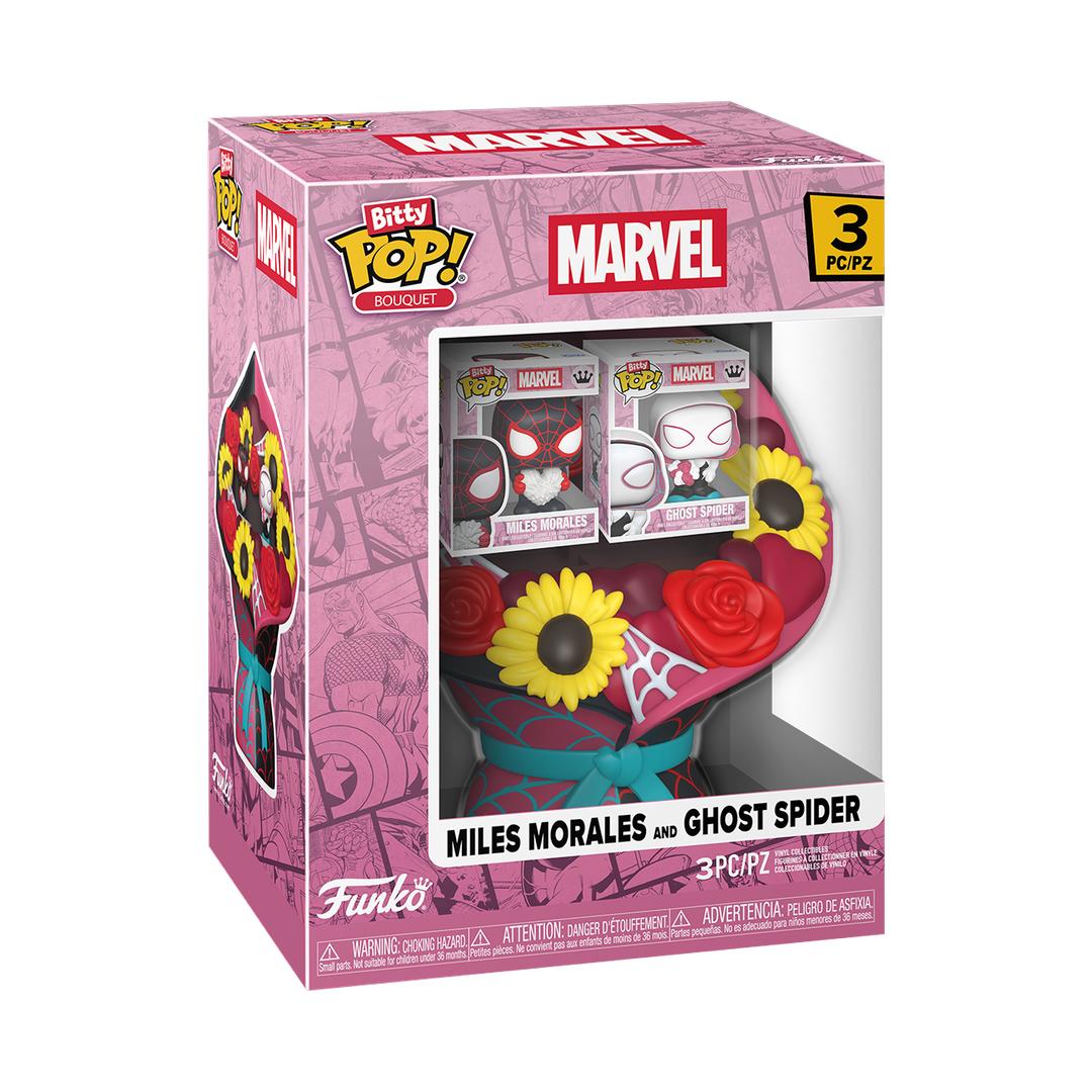Funko Bitty Pop! Bouquet Mile Morales & Ghost Spider (Valentine)