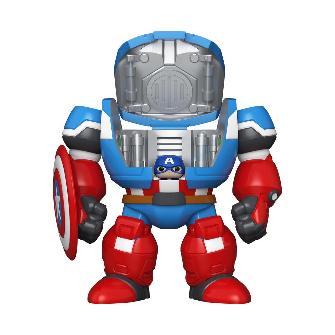 Funko Bitty Pop! Bitty Bot Captain America Mech with Captain America
