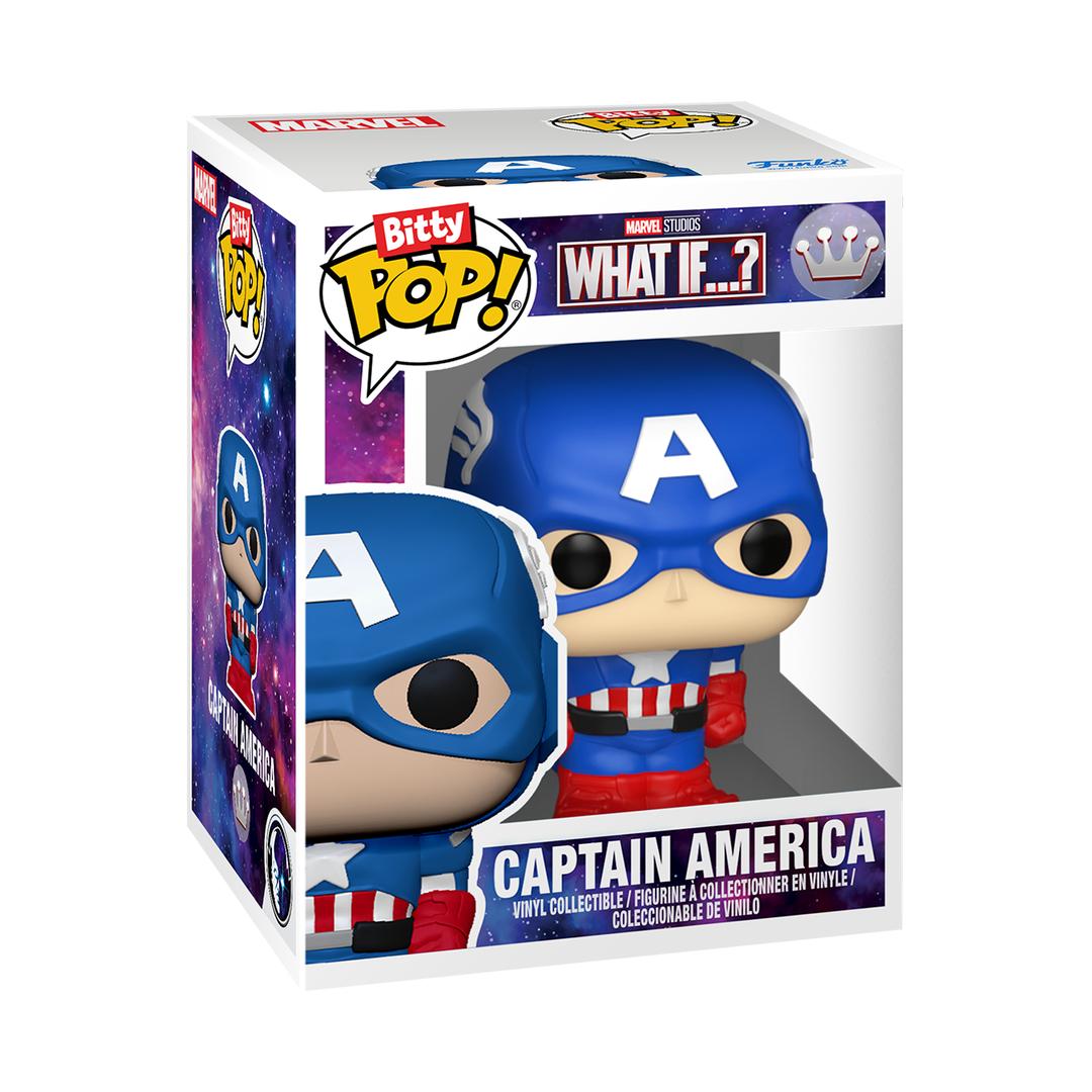 Funko Bitty Pop! Bitty Bot Captain America Mech with Captain America