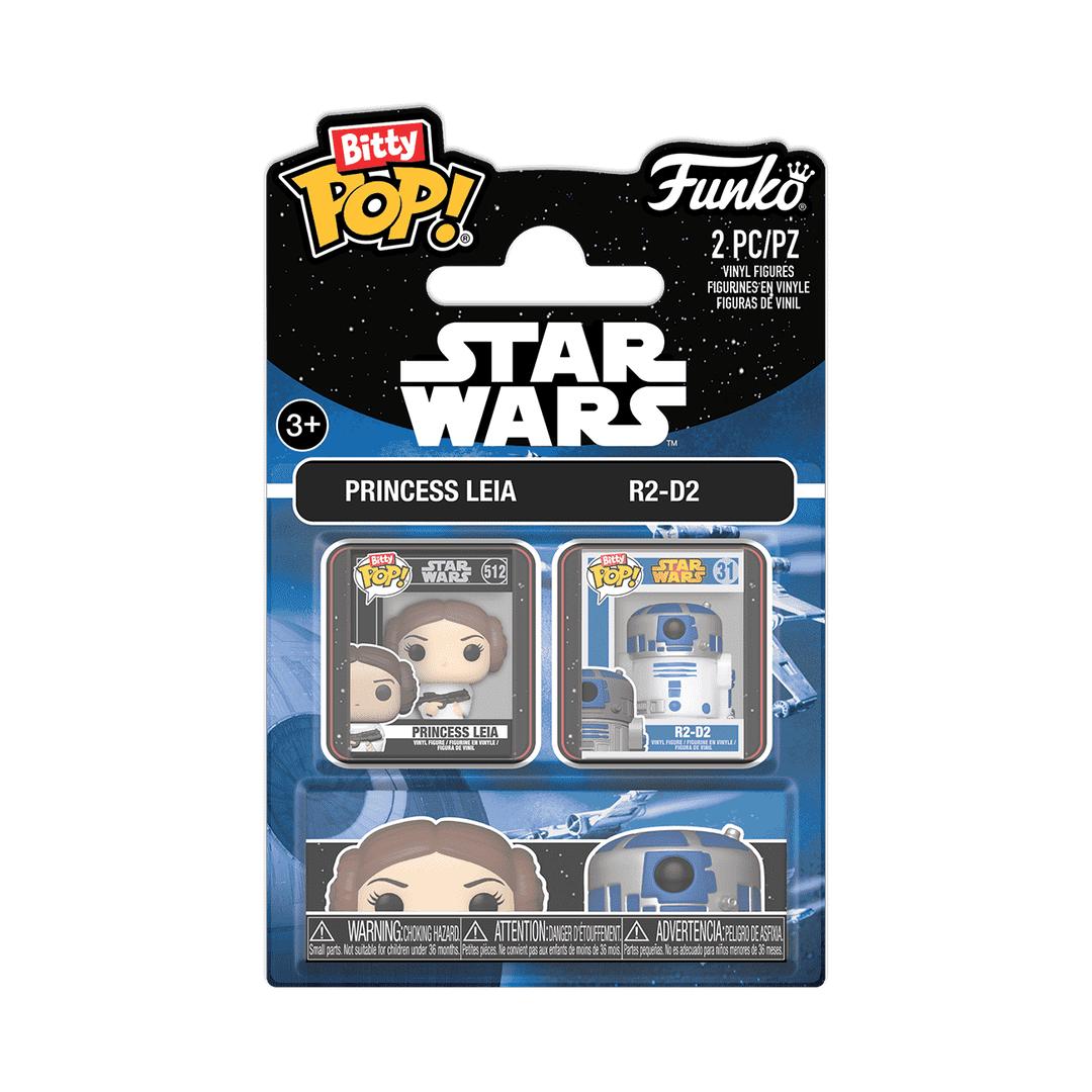 Funko Bitty Pop! Princess Leia & R2-D2 2-Pack