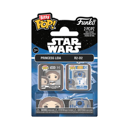 Funko Bitty Pop! Princess Leia & R2-D2 2-Pack