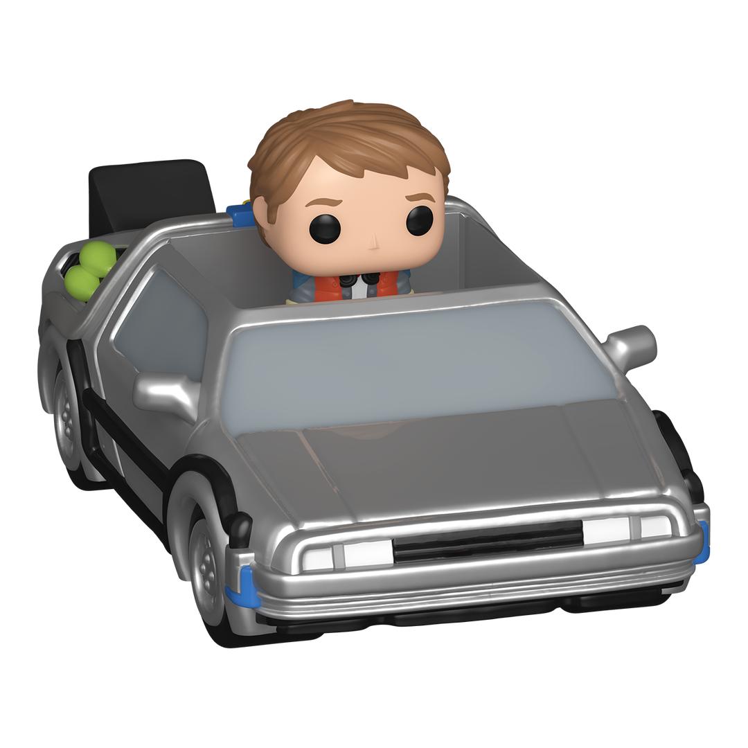 Funko Bitty Pop! Rides Marty McFly and Time Machine