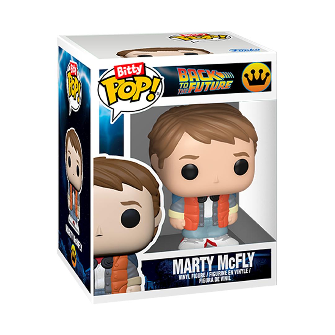 Funko Bitty Pop! Rides Marty McFly and Time Machine