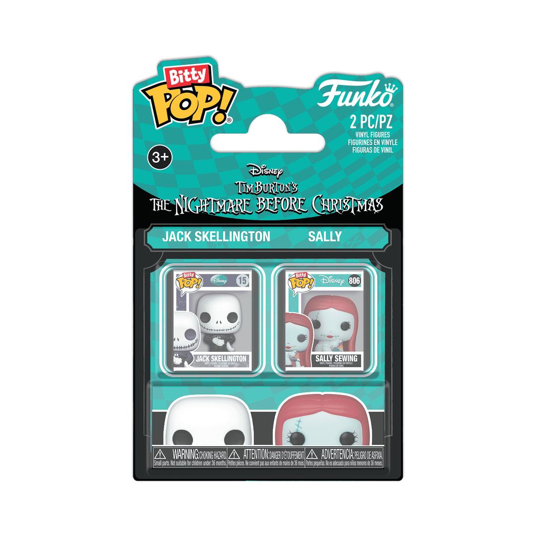 Funko Bitty Pop! Jack Skellington & Sally Sewing 2-Pack