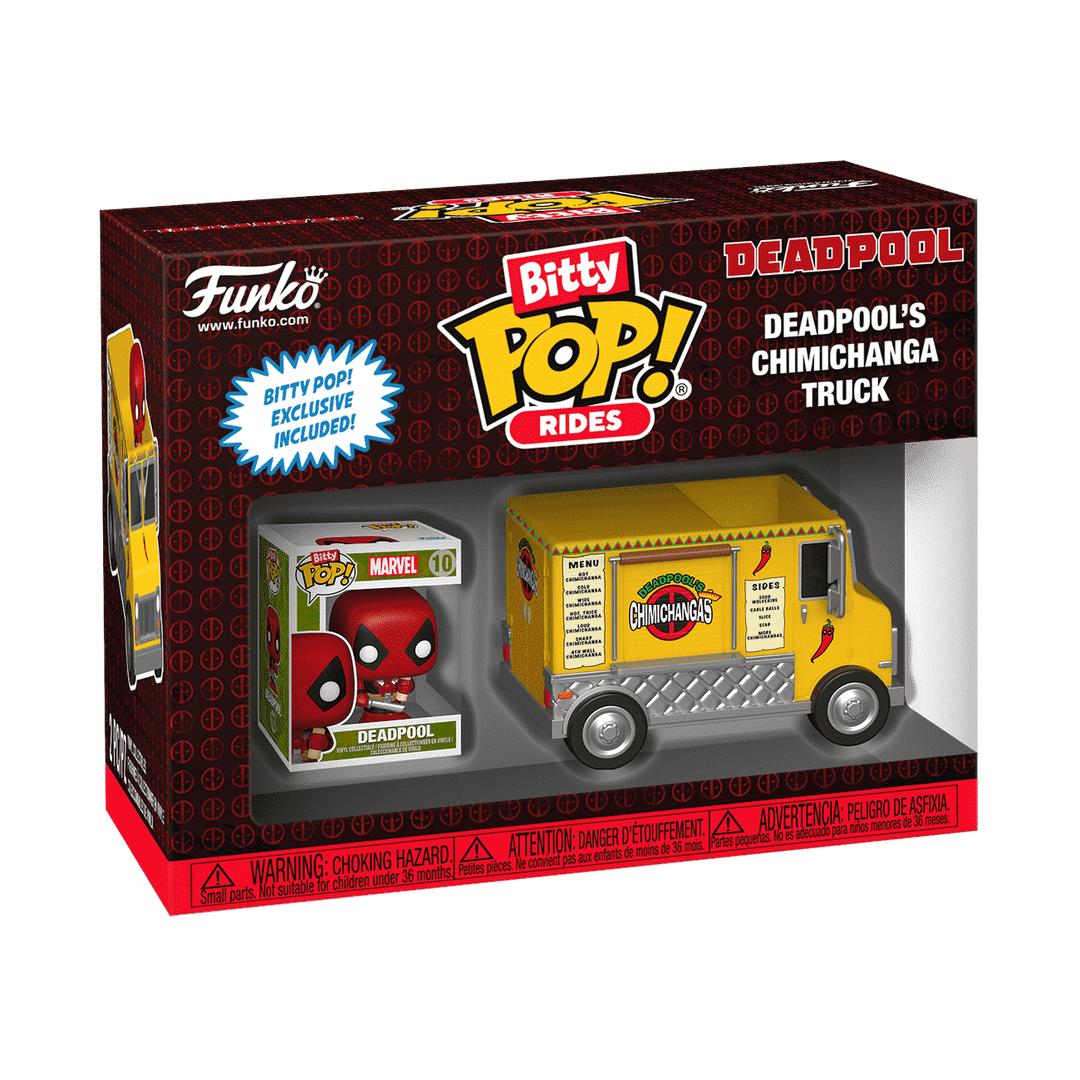 Funko Bitty Pop! Rides Deadpool's Chimichanga Truck