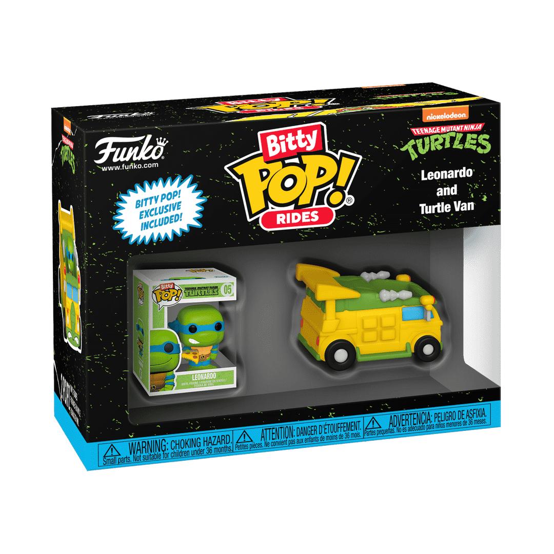 Funko Bitty Pop! Rides Leonardo and Turtle Van