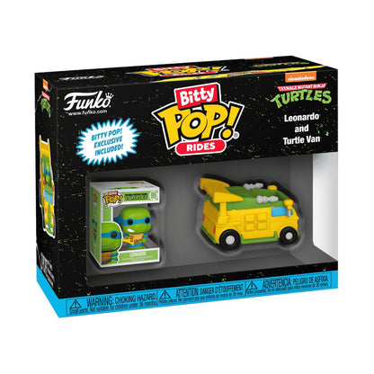 Funko Bitty Pop! Rides Leonardo and Turtle Van