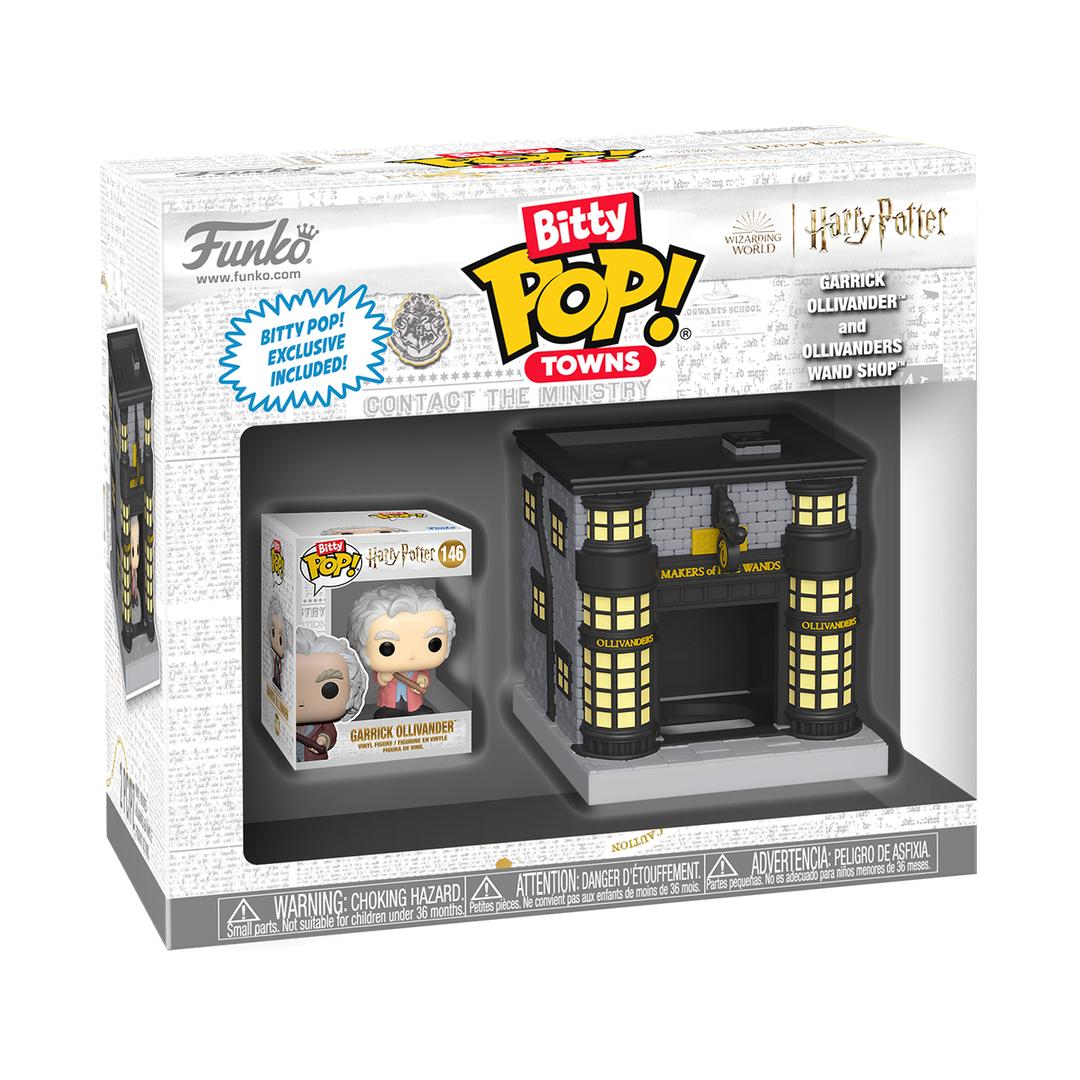 Funko Bitty Pop! Towns Garrick Ollivander and Ollivander Wand Shop