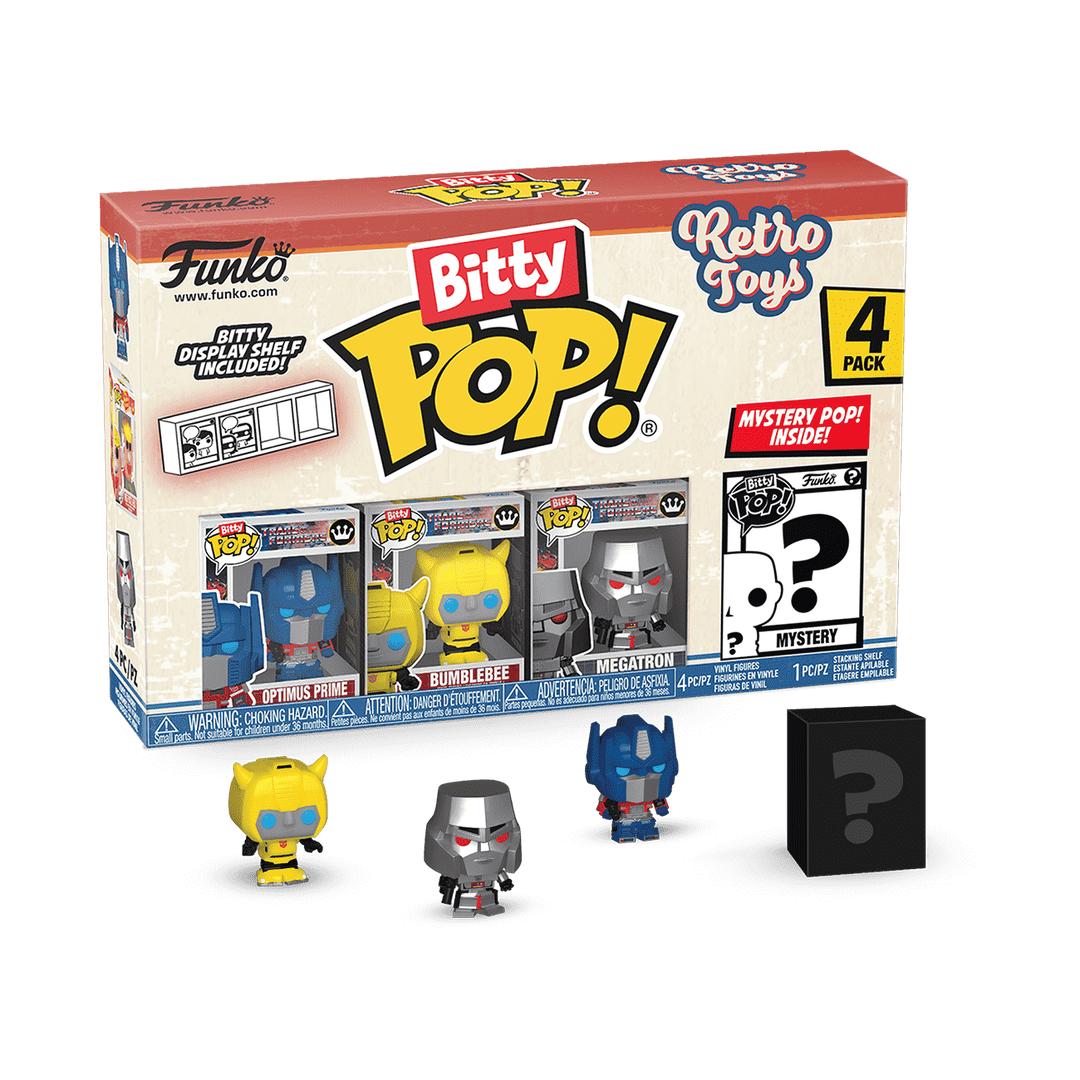 Funko Bitty Pop! Retro Toys Transformers 4-Pack Series 2