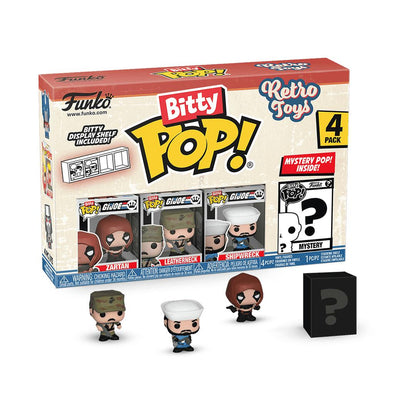 Funko Bitty Pop! Retro Toys G.I. Joe 4-Pack Series 3