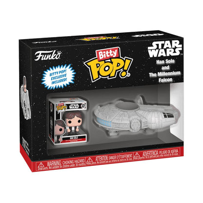 Funko Bitty Pop! Rides Han Solo and The Millennium Falcon