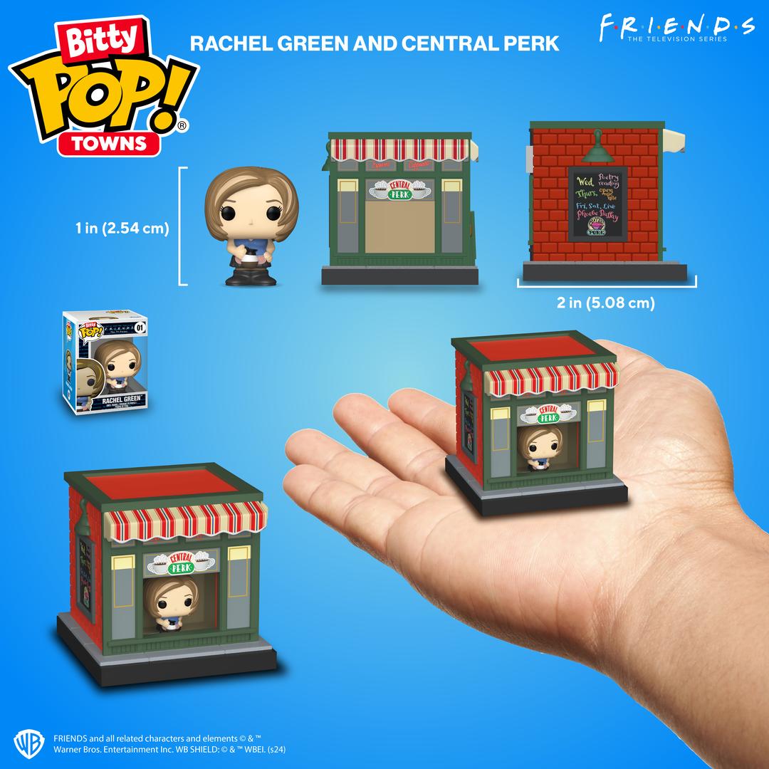 Funko Bitty Pop! Towns Rachel Green and Central Perk