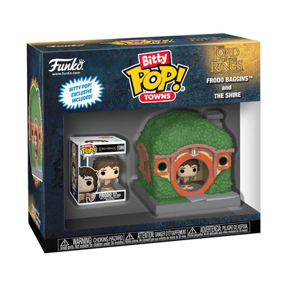 Funko Bitty Pop! Towns Frodo Baggins and The Shire