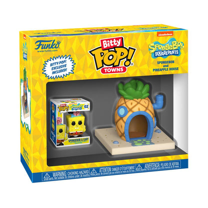 Funko Bitty Pop! Towns SpongeBob and Pineapple House