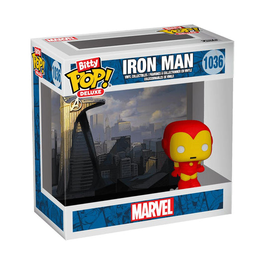 Funko Bitty Pop! Deluxe Iron Man (Avenger Tower)