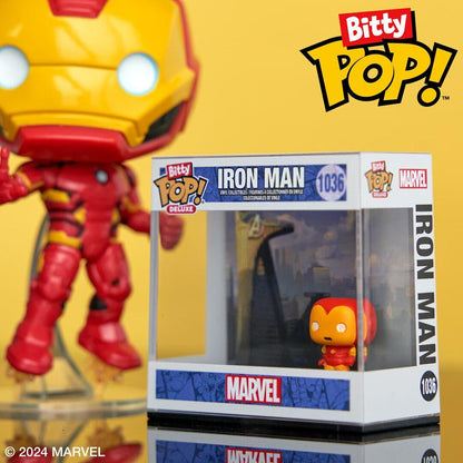 Funko Bitty Pop! Deluxe Iron Man (Avenger Tower)