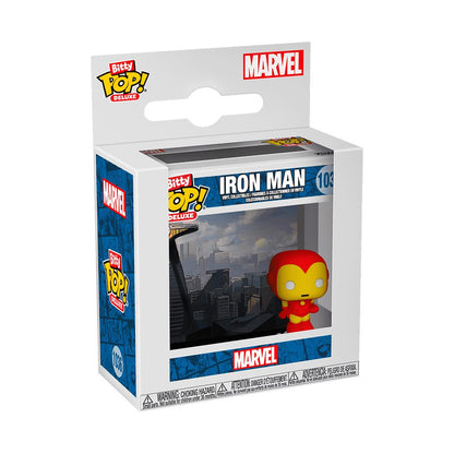 Funko Bitty Pop! Deluxe Iron Man (Avenger Tower)