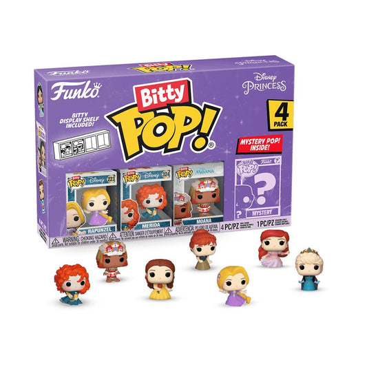 Funko Bitty Pop! Disney Princess 4-Pack Series 4
