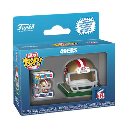 Funko Bitty Pop! Helmet & Player 49ers