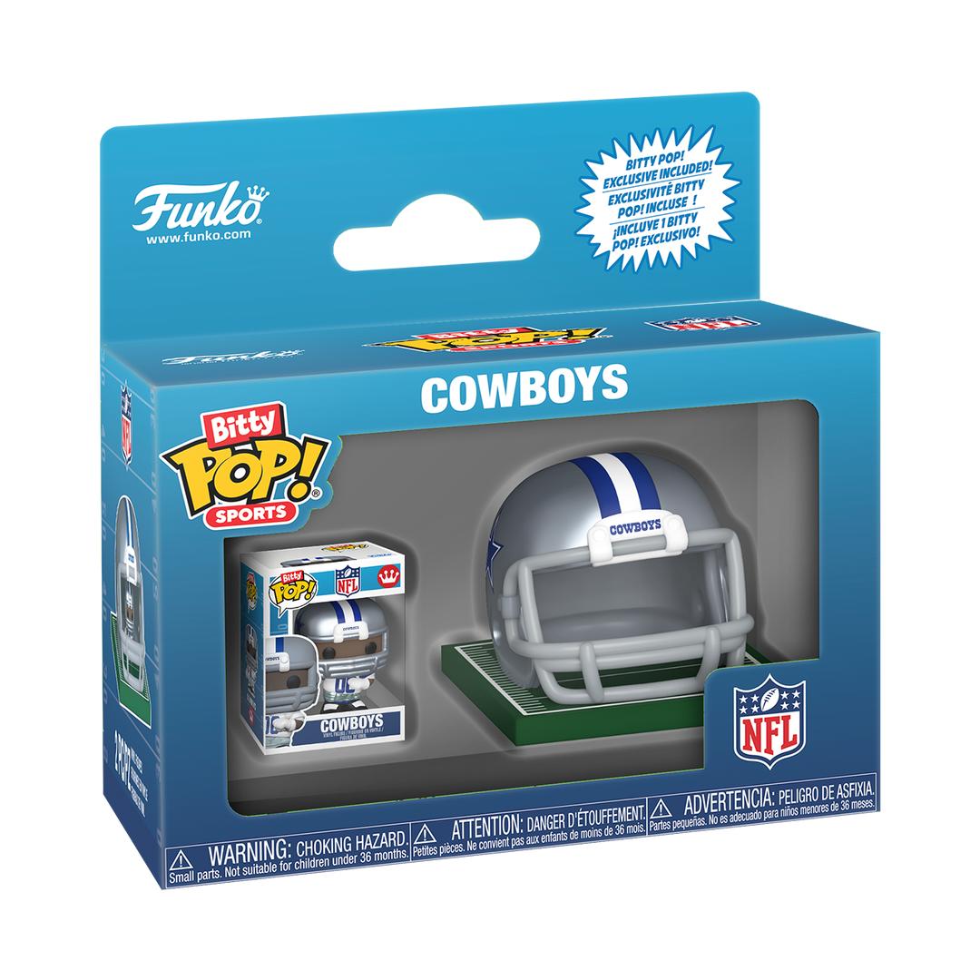 Funko Bitty Pop! Helmet & Player Cowboys