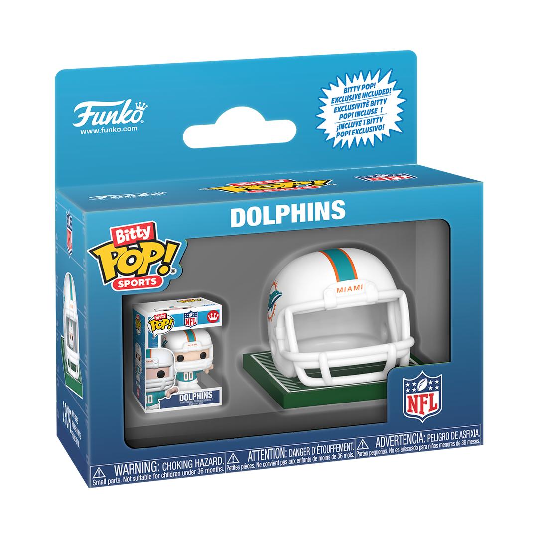 Funko Bitty Pop! Helmet & Player Dolphins