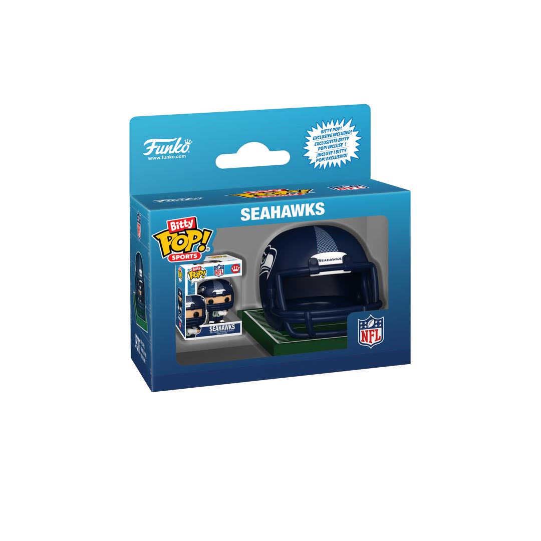 Funko Bitty Pop! Helmet & Player Seahawks