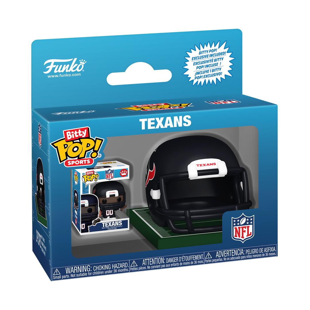 Funko Bitty Pop! Helmet & Player Texans