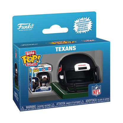 Funko Bitty Pop! Helmet & Player Texans