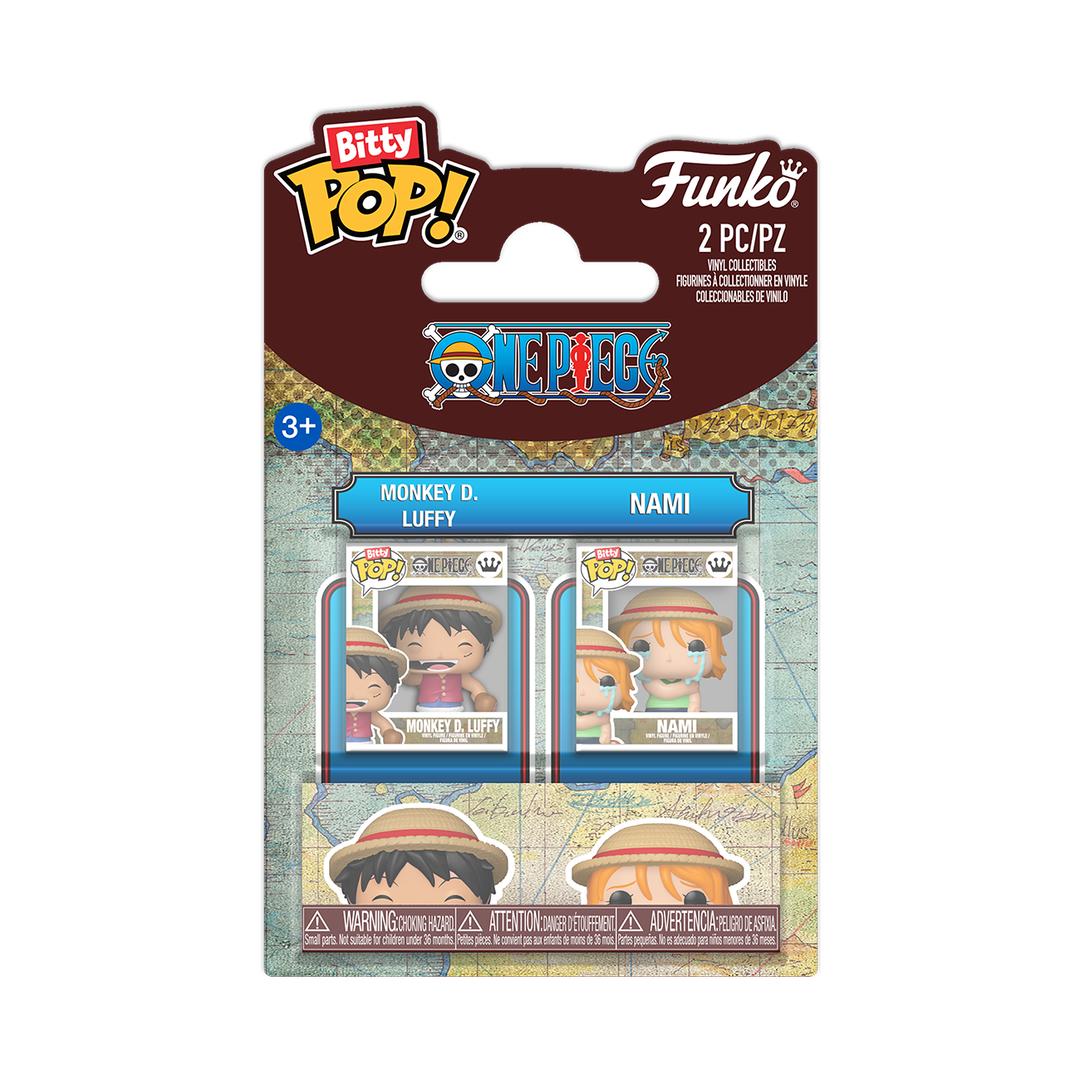 Funko Bitty Pop! Monkey D. Luffy & Nami 2-Pack