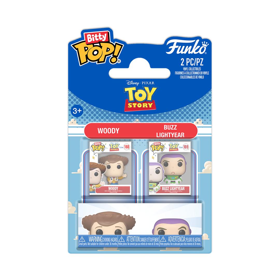 Funko Bitty Pop! Woody & Buzz Lightyear 2-Pack